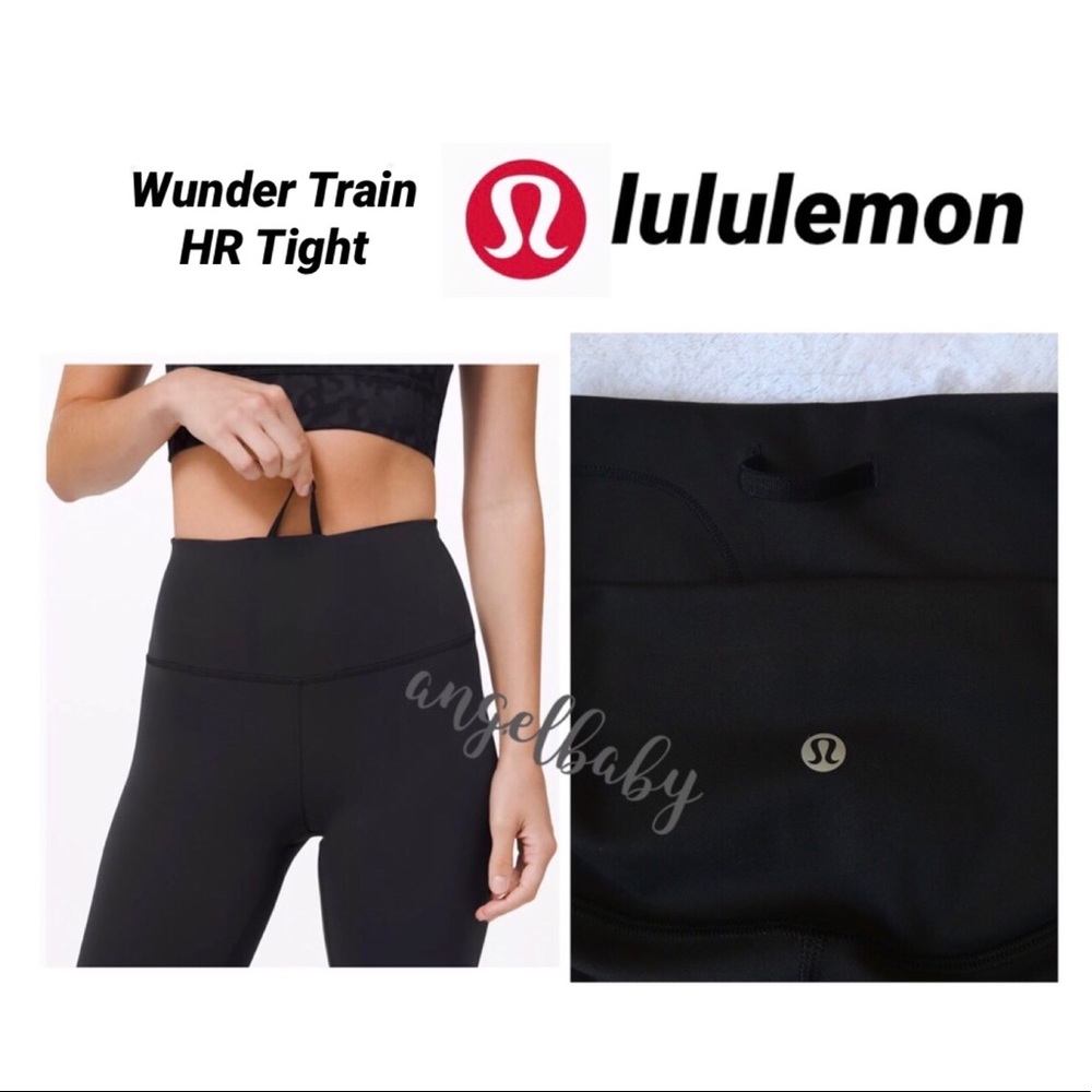Lululemon Wunder Train HR Tight 25” in Solid Black! - Picture 12 of 17